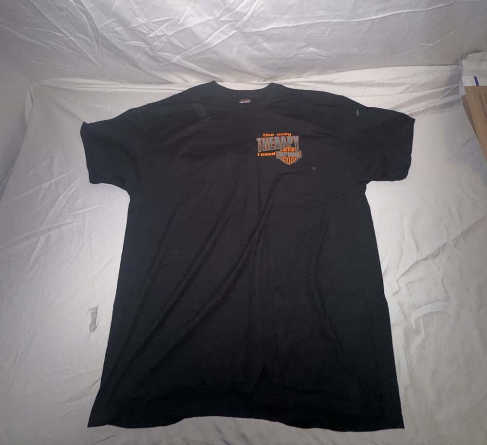 Harley-Davidson Atlanta Georgia Tomahawk T-Shirt Size X-Large Black